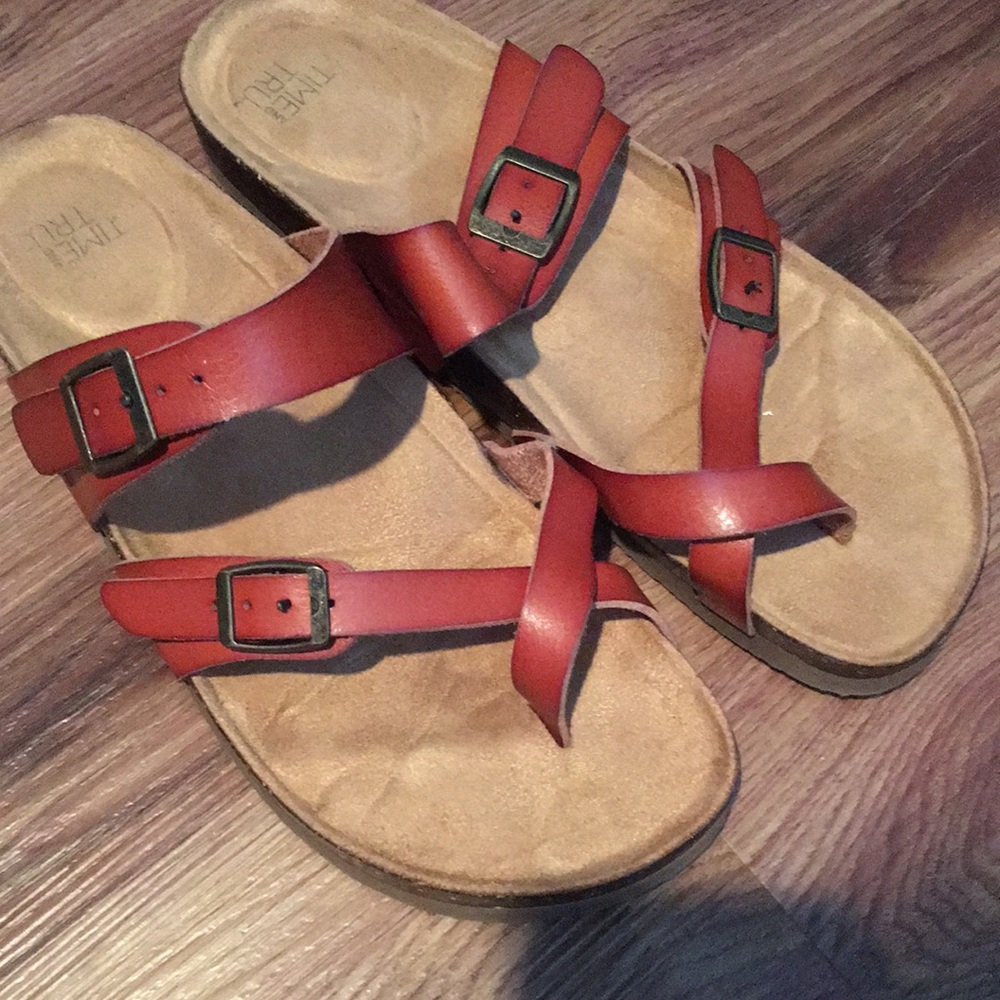 Like New Sandals. Worn maybe twice.
